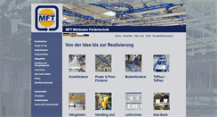 Desktop Screenshot of mft-conveyor.de